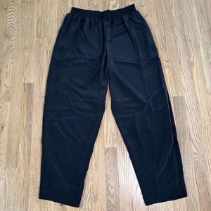 Maggie Sweet Black Elastic Waist Pants Size Petite Large